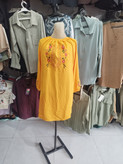 شومیز ابروبادی گلدوزی خنک ارزان